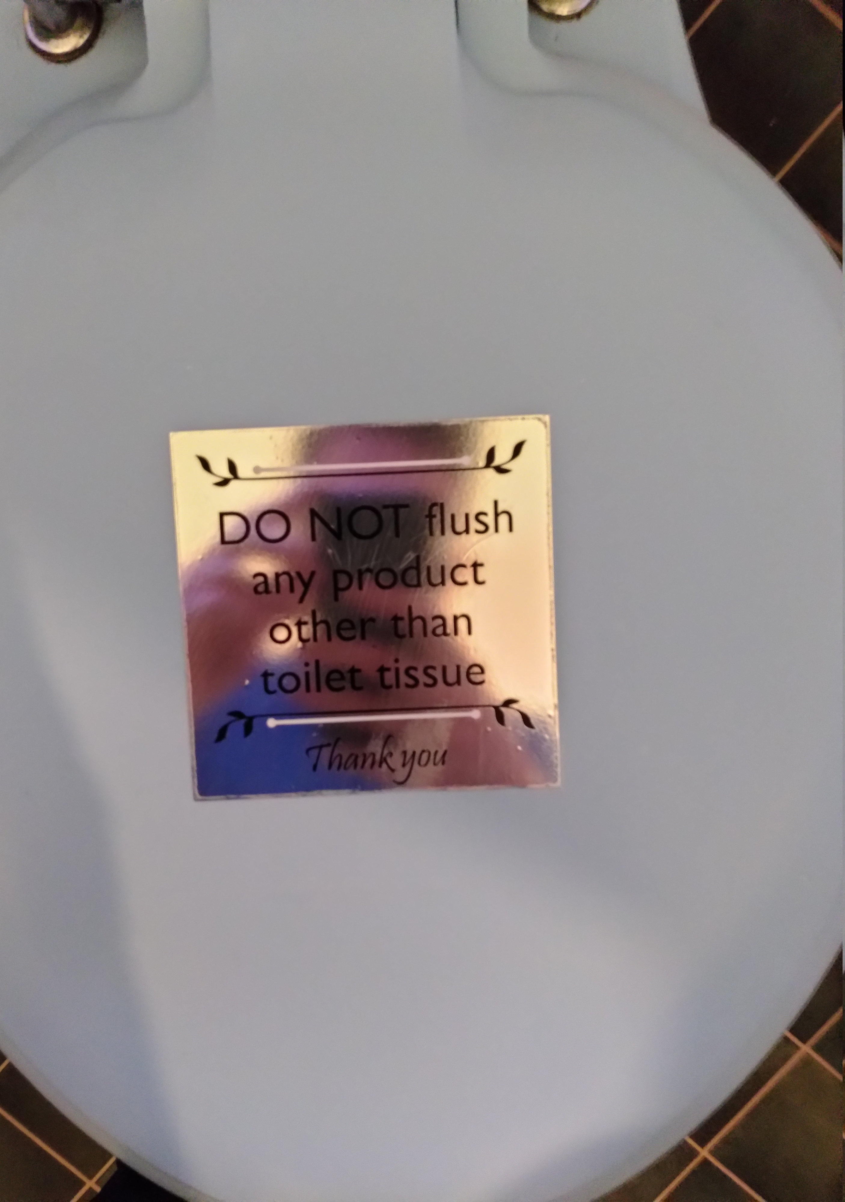 Fäkalien verboten